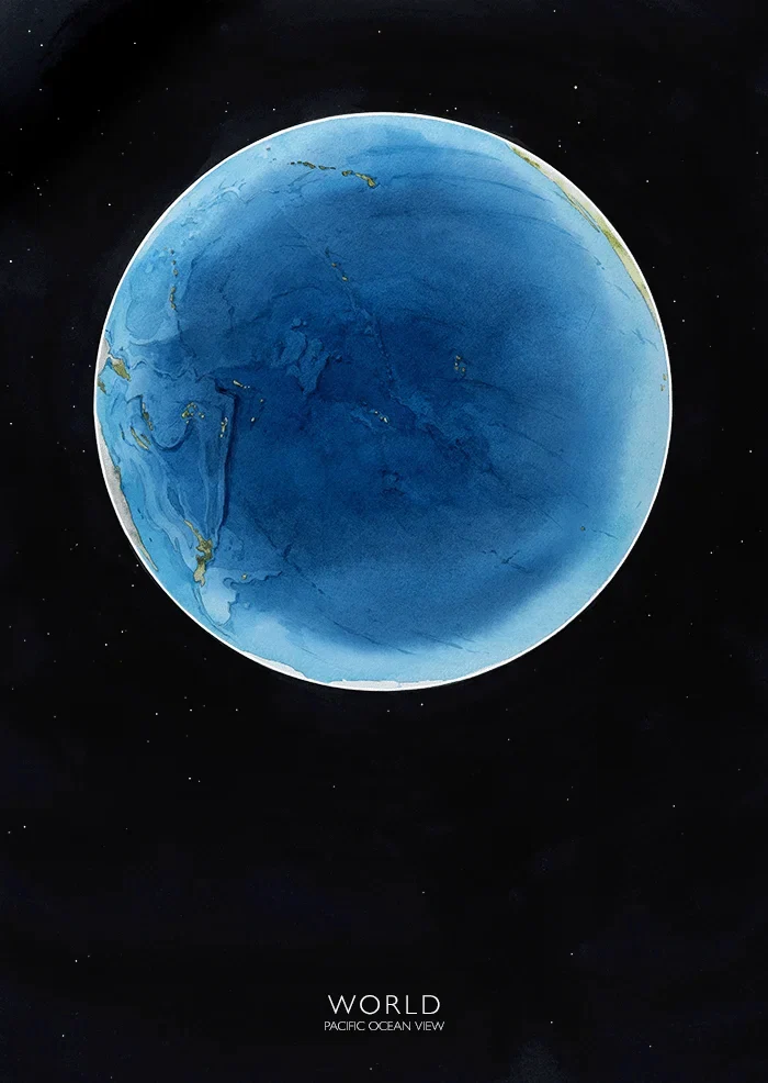 The World Painted — process study 1