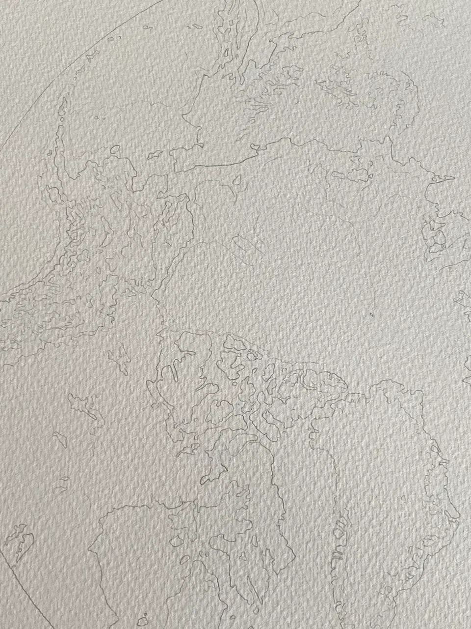 The World Painted — process study 3