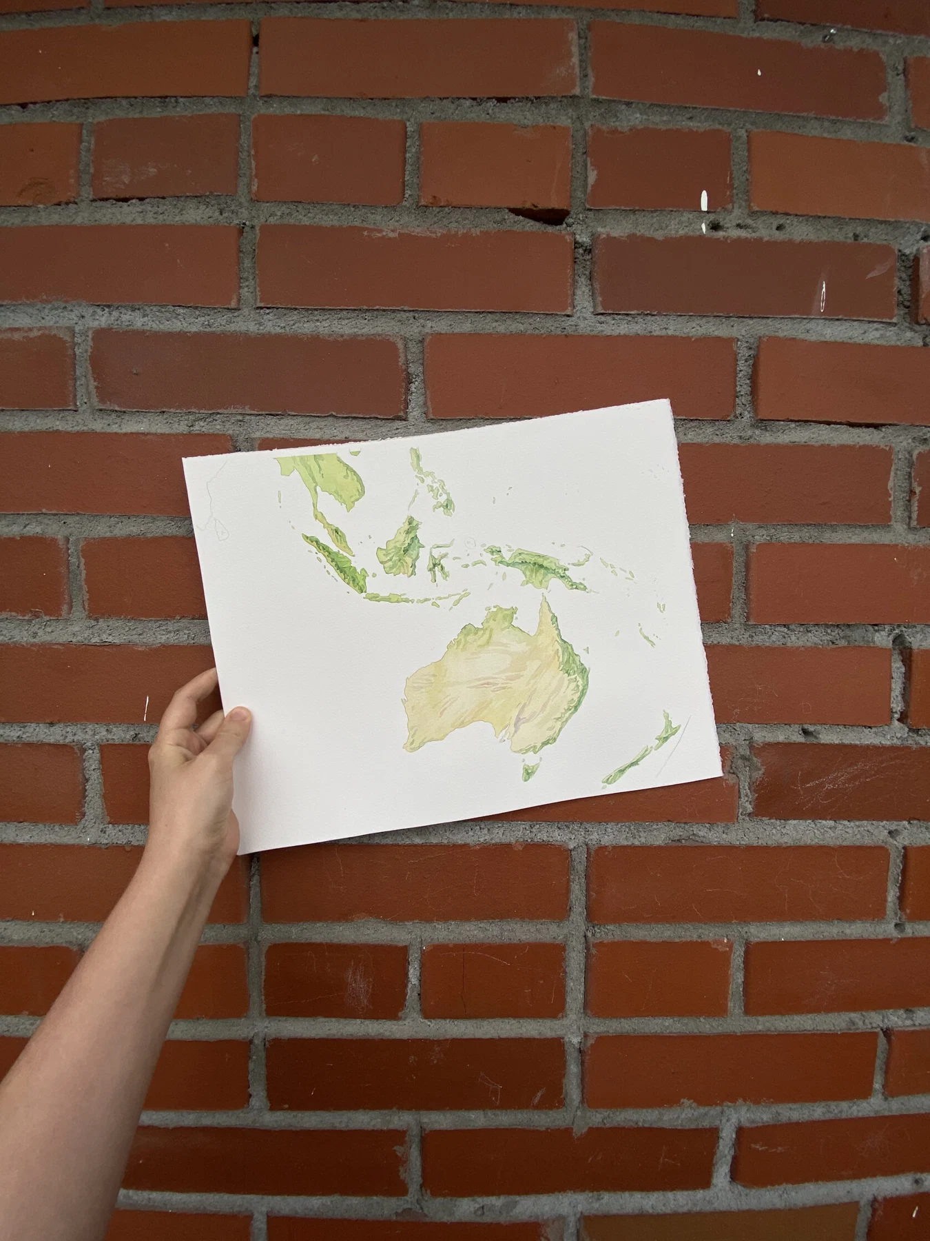 The World Painted — process study 5