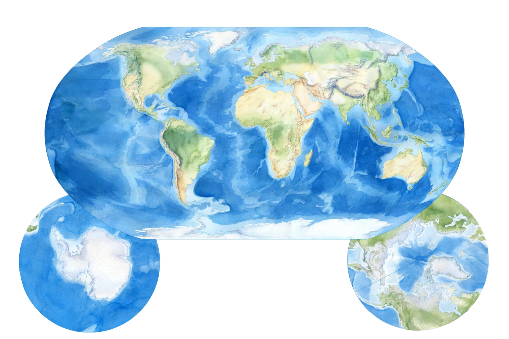 The World Painted — process study 1