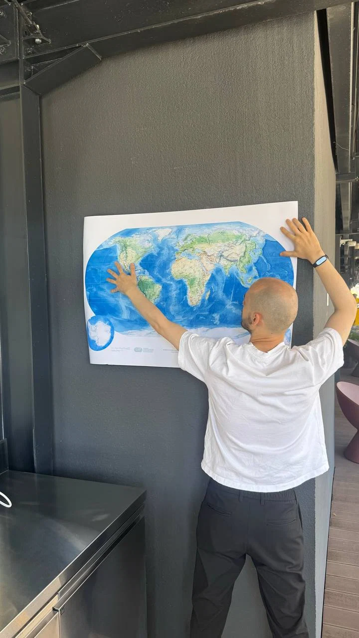 The World Painted — process study 1
