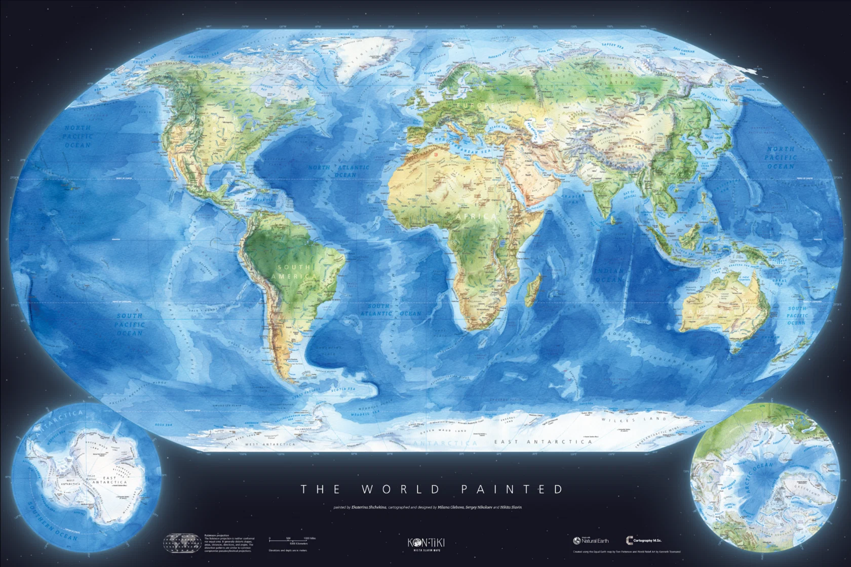 The World Painted — process study 1