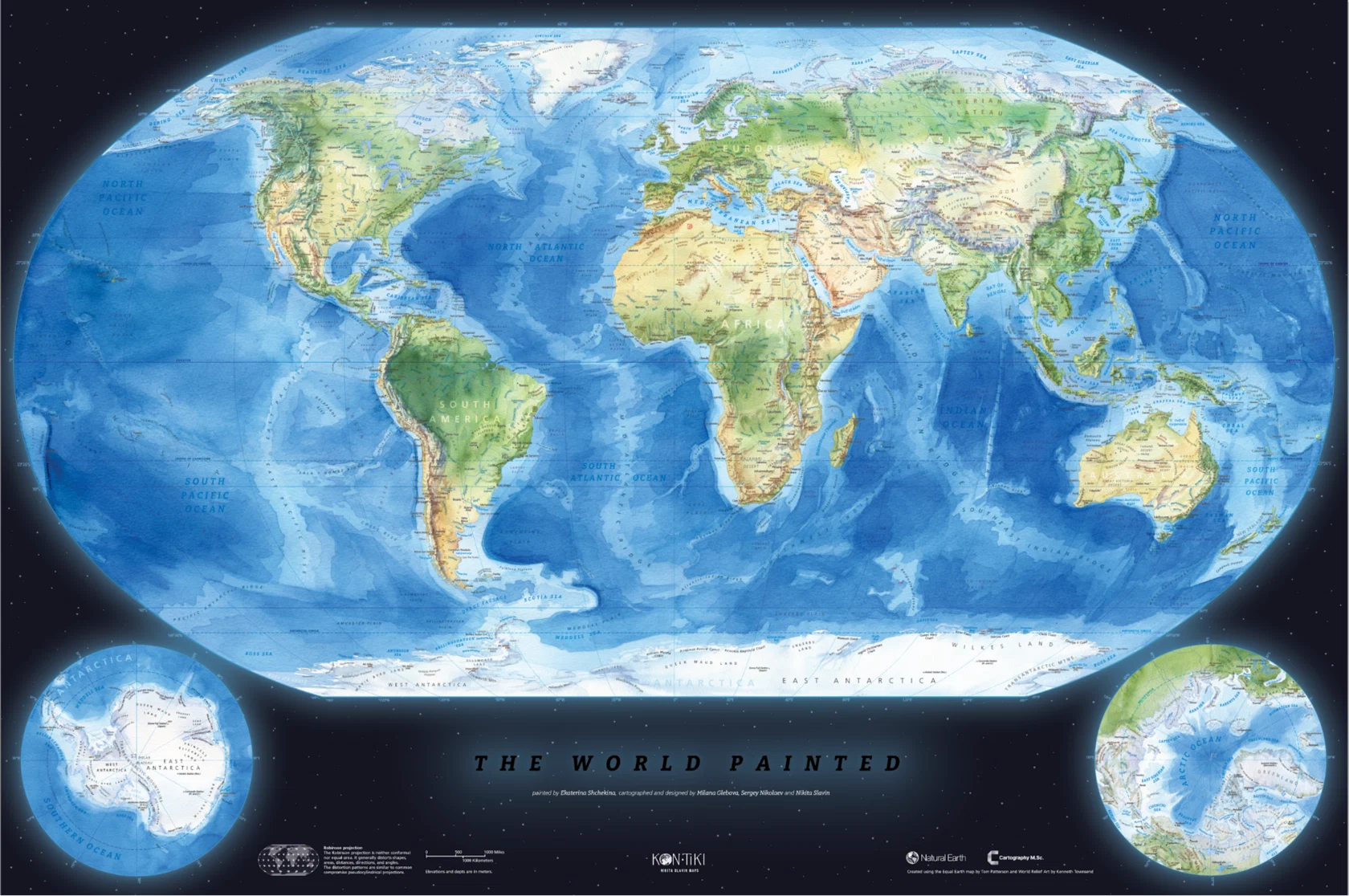 The World Painted — layout studies 4