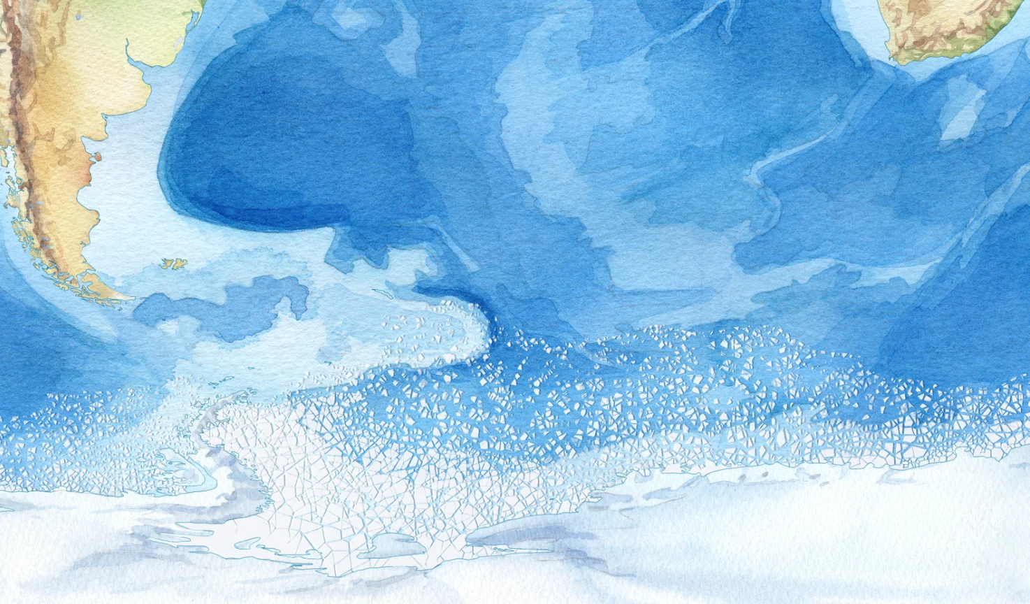 The World Painted — process study 1