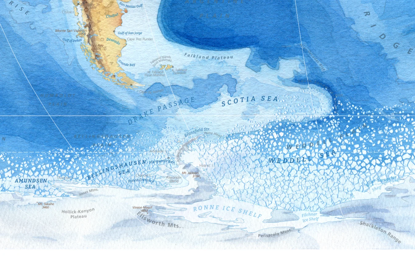 The World Painted — process study 3