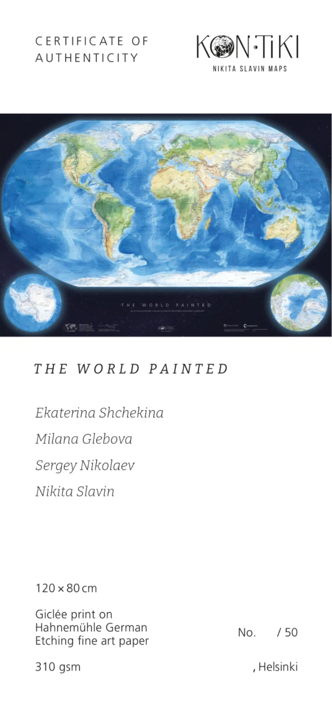 The World Painted — process study 1
