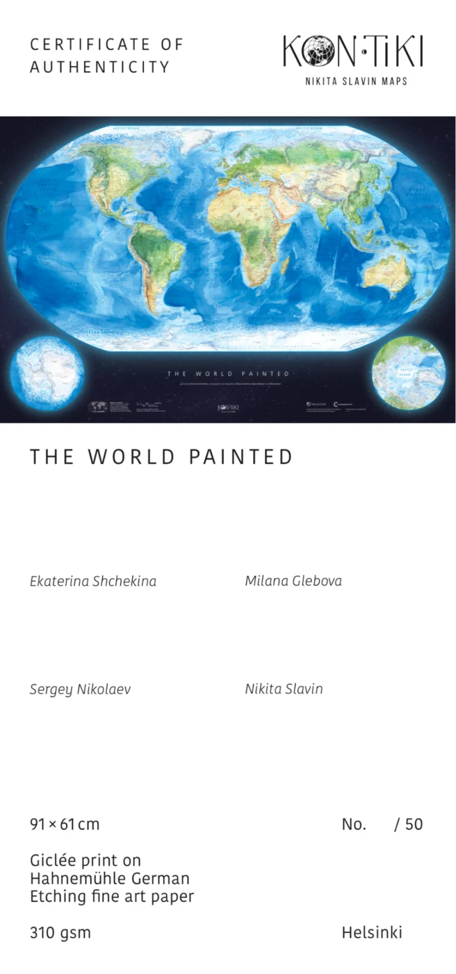 The World Painted — process study 1